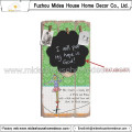 Direto da fábrica] Hot Sale Hanging Chalkboard Decorative Hanging Chalkboard